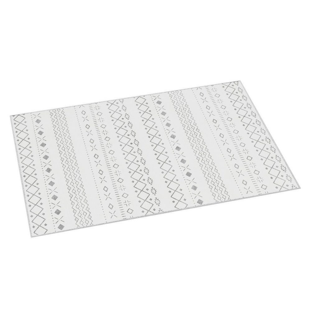 Artiss Rug 200x290cm Area Rug Washable Mat Large Carpet Soft Short Pile Una