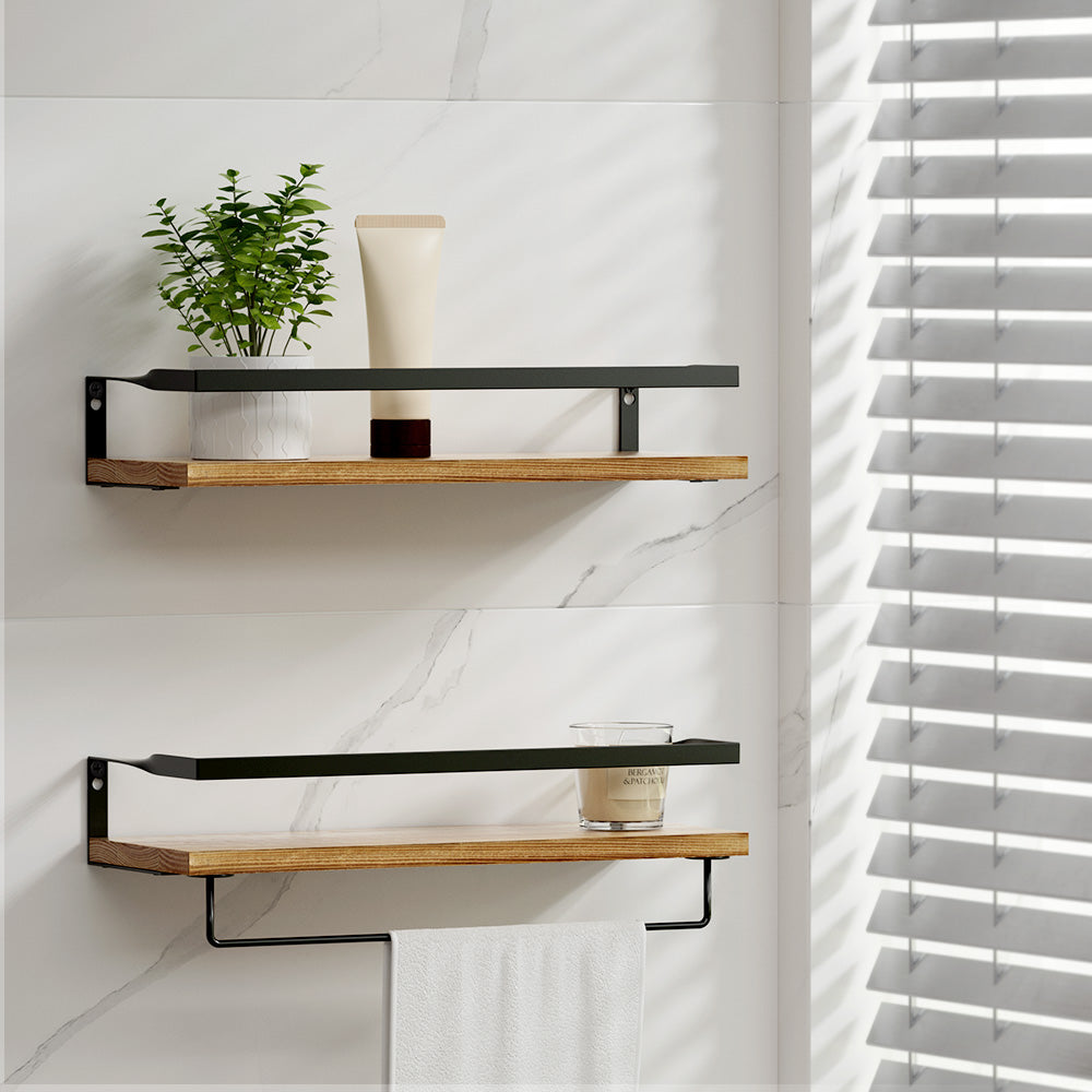 Pack of 2 Artiss Floating Wall Shelf