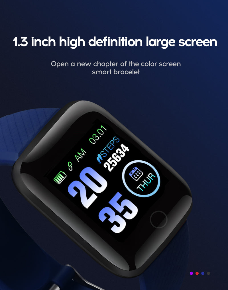 Fit Waterproof Bluetooth Smart Watch Fitness Activity Tracker Pedometer For Men & Women With Haert Rate Monitor For All Smart Phones Cheap Smartwatch For Apple iPhone Samsung Android iOS