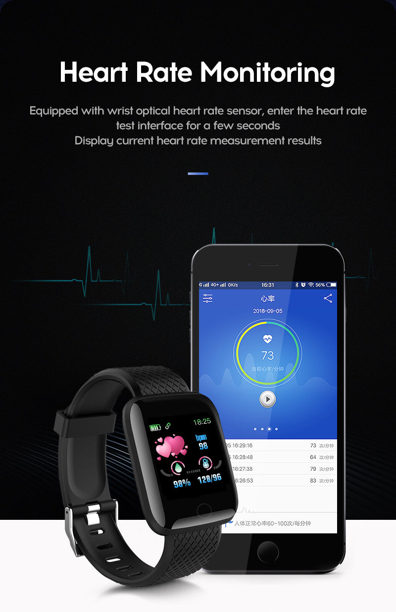 Fit Waterproof Bluetooth Smart Watch Fitness Activity Tracker Pedometer For Men & Women With Haert Rate Monitor For All Smart Phones Cheap Smartwatch For Apple iPhone Samsung Android iOS