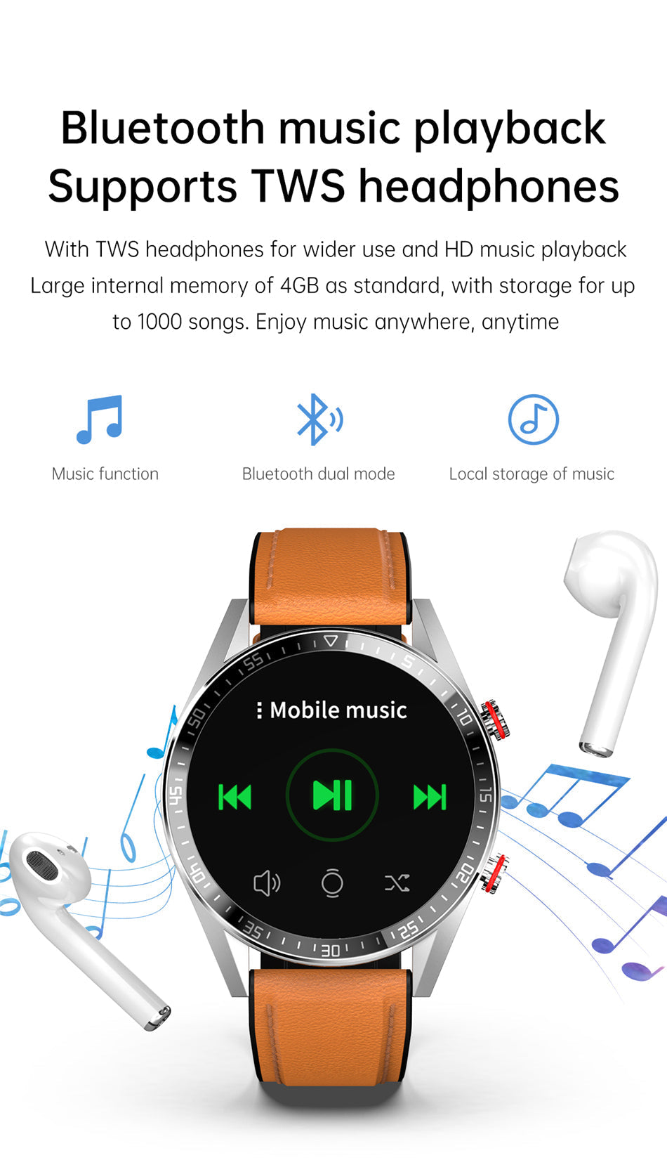 Waterproof Bluetooth Smart Watch Fitness Activity Tracker Pedometer For Men & Women With Step Count Heart Rate Blood Pressure & Sleep Monitor For All Smart Phones Cheap Smartwatch For Apple iPhone Samsung Android iOS