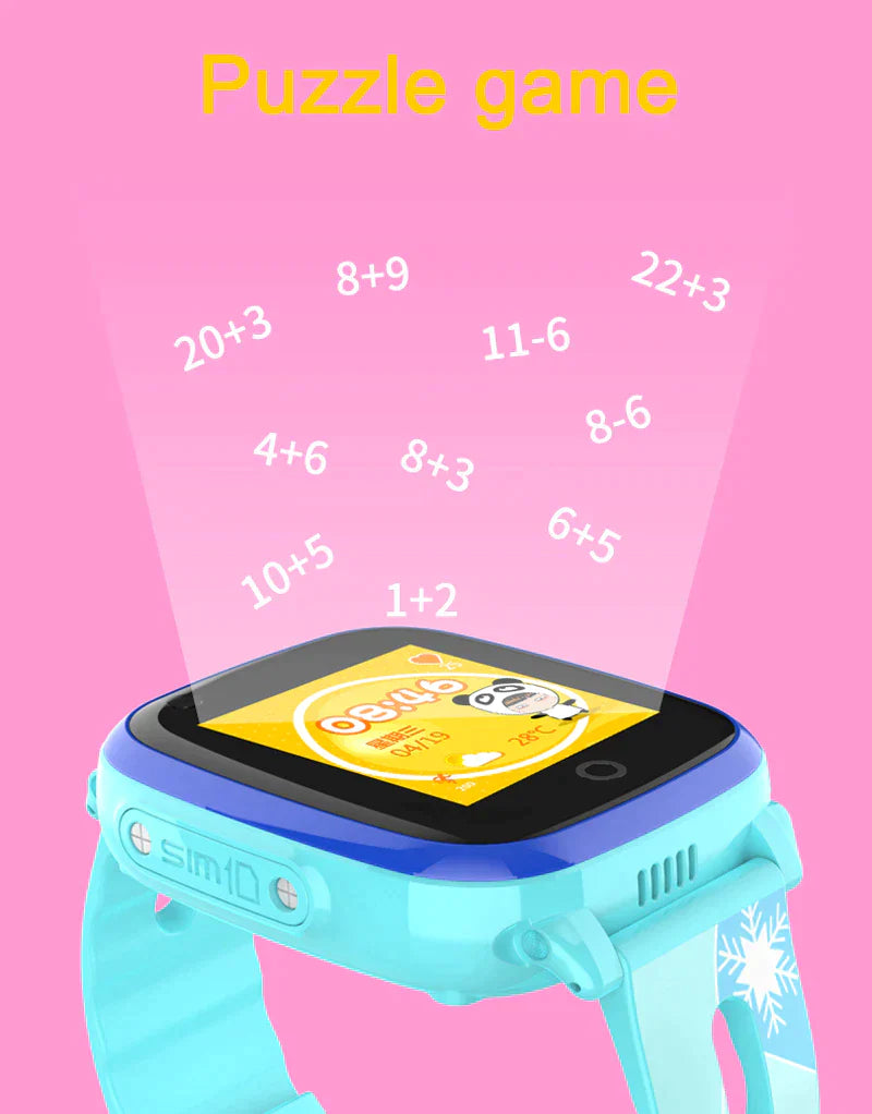 4G Kids Watch GPS SOS Tracking Kids Smart Activity Tracker Waterproof