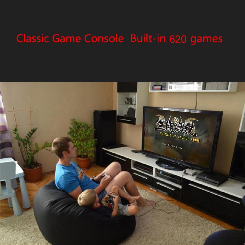 Classic Video Retro Game Console For Kids and Adult, Aussie Edition Game Console, Classic Mini Console Built-in with 620 Classic Retro Games With 2 Controllers Console for Christmas / Birthday / Thanksgiving / Valentine Gift