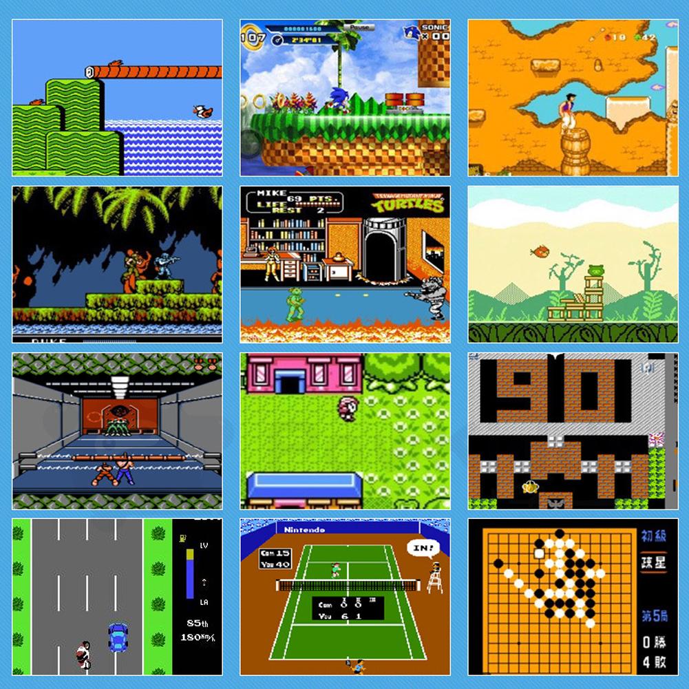 Classic Video Retro Game Console For Kids and Adult, Aussie Edition Game Console, Classic Mini Console Built-in with 620 Classic Retro Games With 2 Controllers Console for Christmas / Birthday / Thanksgiving / Valentine Gift