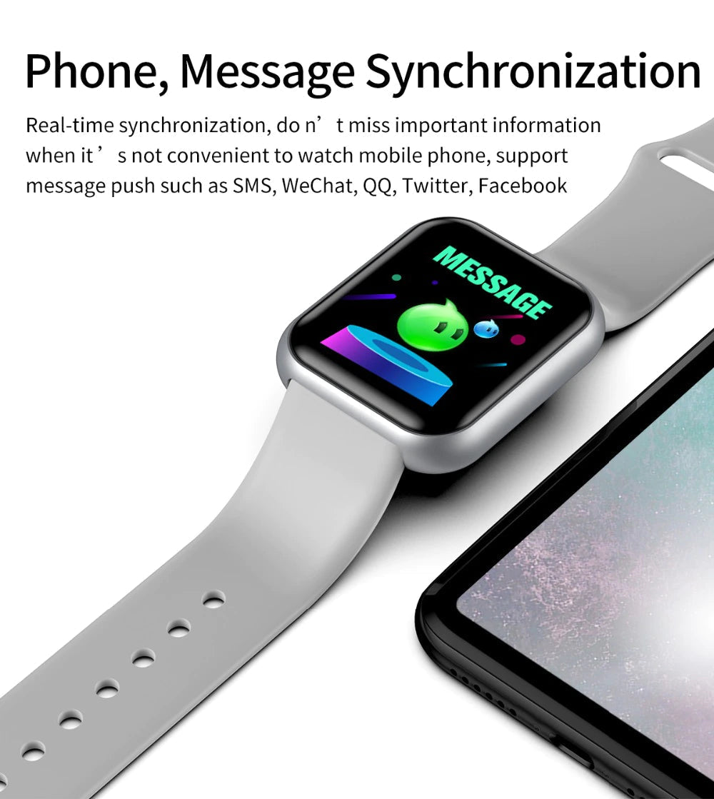 Bluetooth Smart Watch Fitness Tracker Watch With Heart Rate Blood Pressure Activity Tracker Band Bracelet