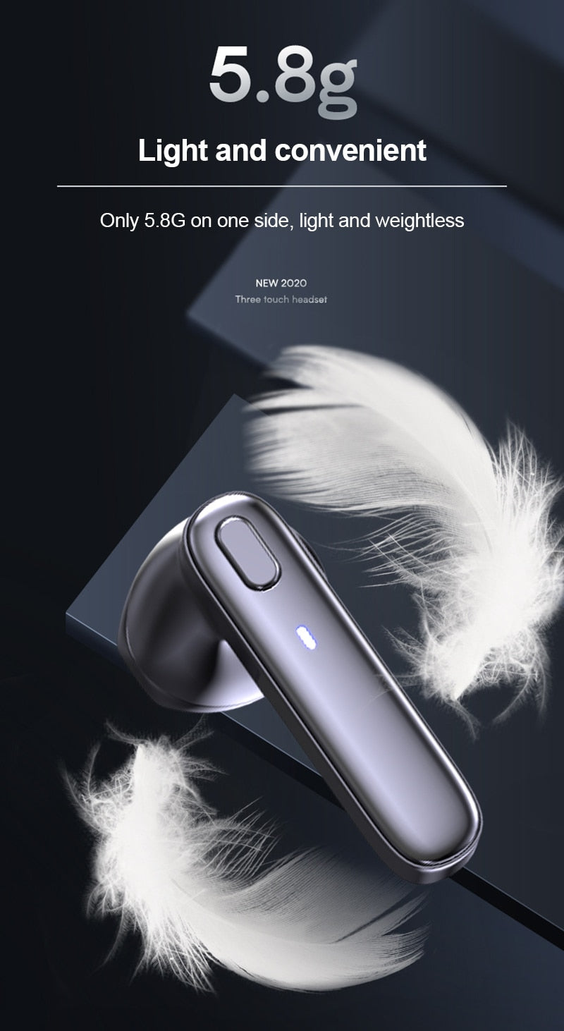 LED Stereo Touch Control Bluetooth Wireless Earphones Earbuds Headphones With Charging Case 9D & Surround Sound