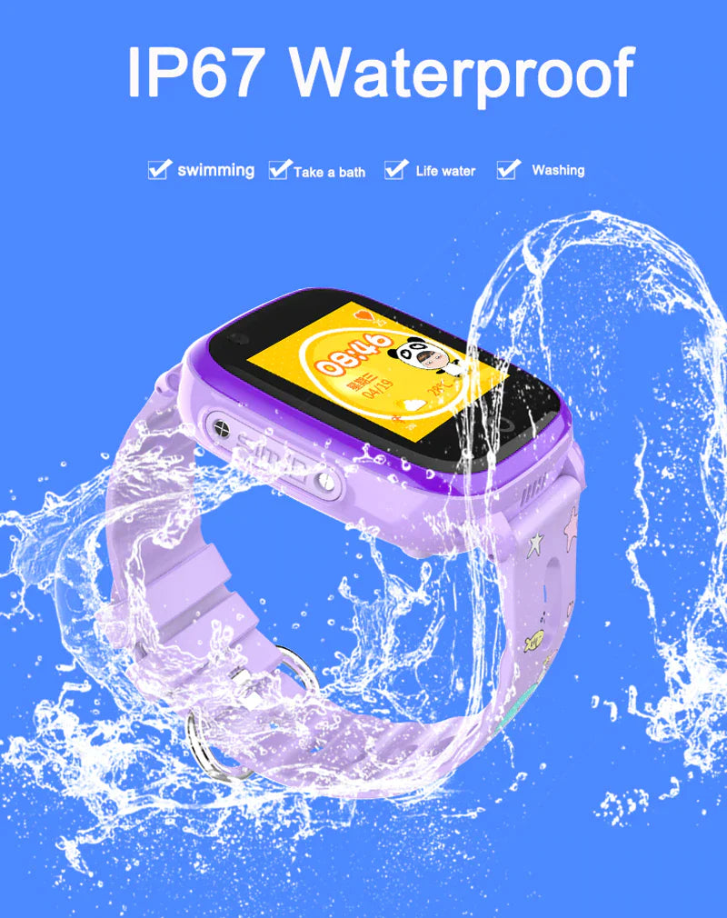 4G Kids Watch GPS SOS Tracking Kids Smart Activity Tracker Waterproof