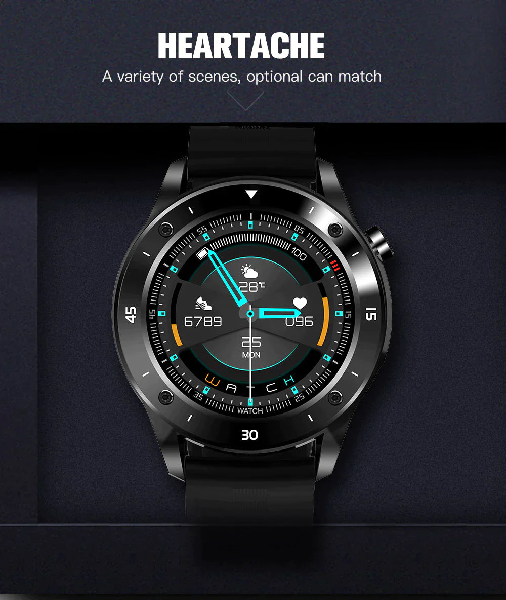 Bluetooth Smart Watch GPS Fitness Activity Tracker Pedometer For Men & Women With Heart Rate Blood Pressure & Sleep Monitor  For All Smart Phones Cheap Smartwatch For Apple iPhone Samsung Android iOS