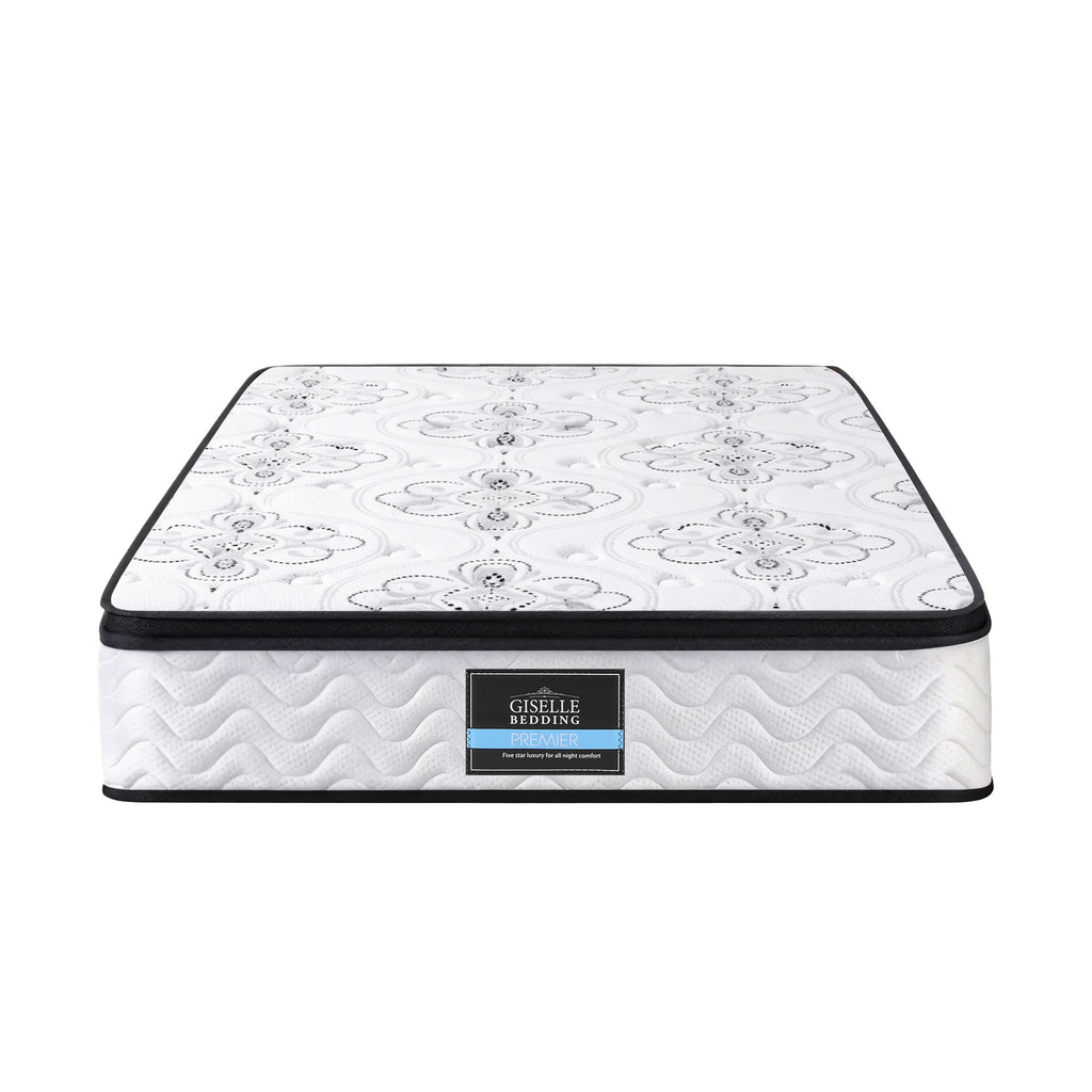 Giselle Bedding 30cm Mattress Pocket Spring Medium Firm Foam Euro Top Single