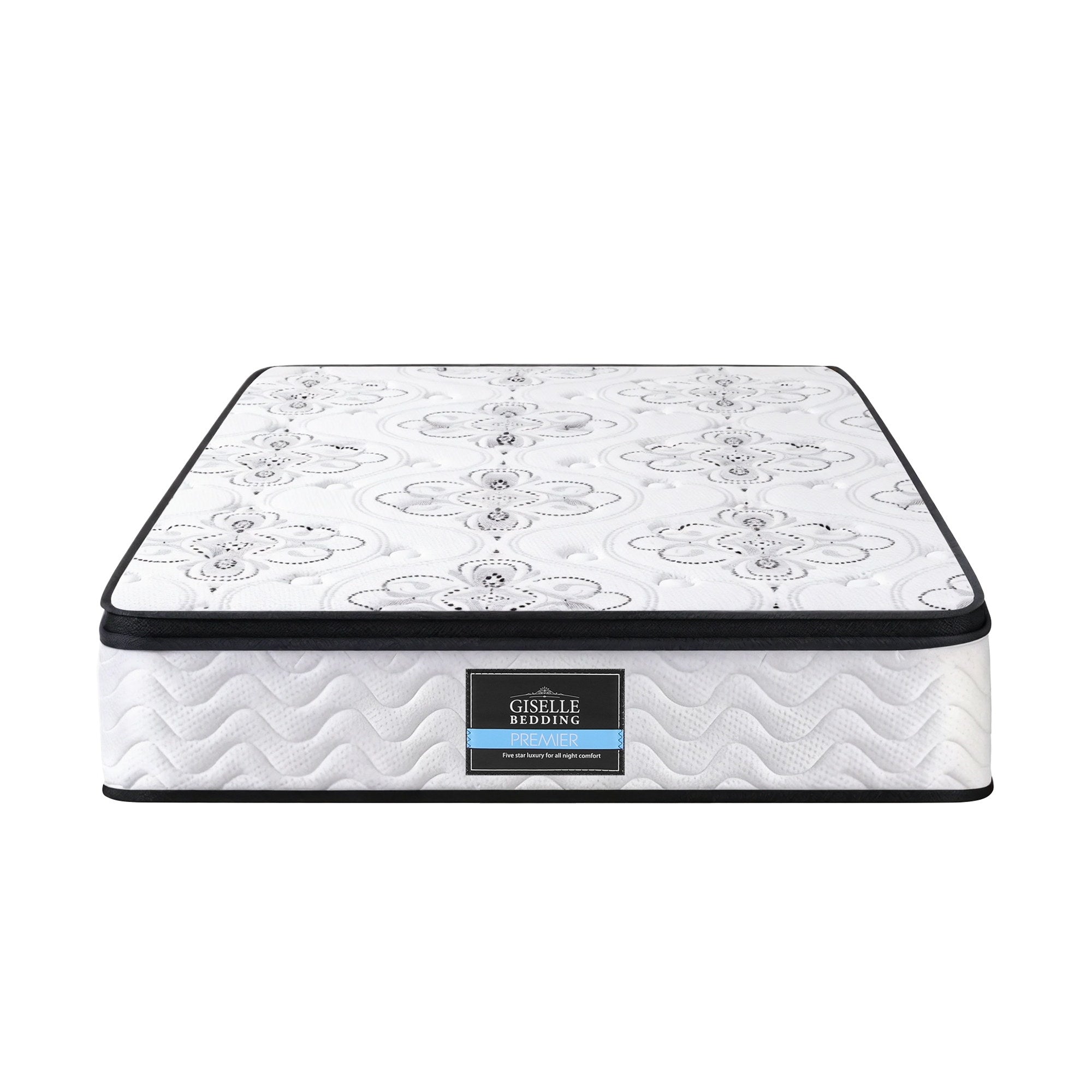 Giselle Bedding 30cm Mattress Pocket Spring Medium Firm Foam Euro Top Single