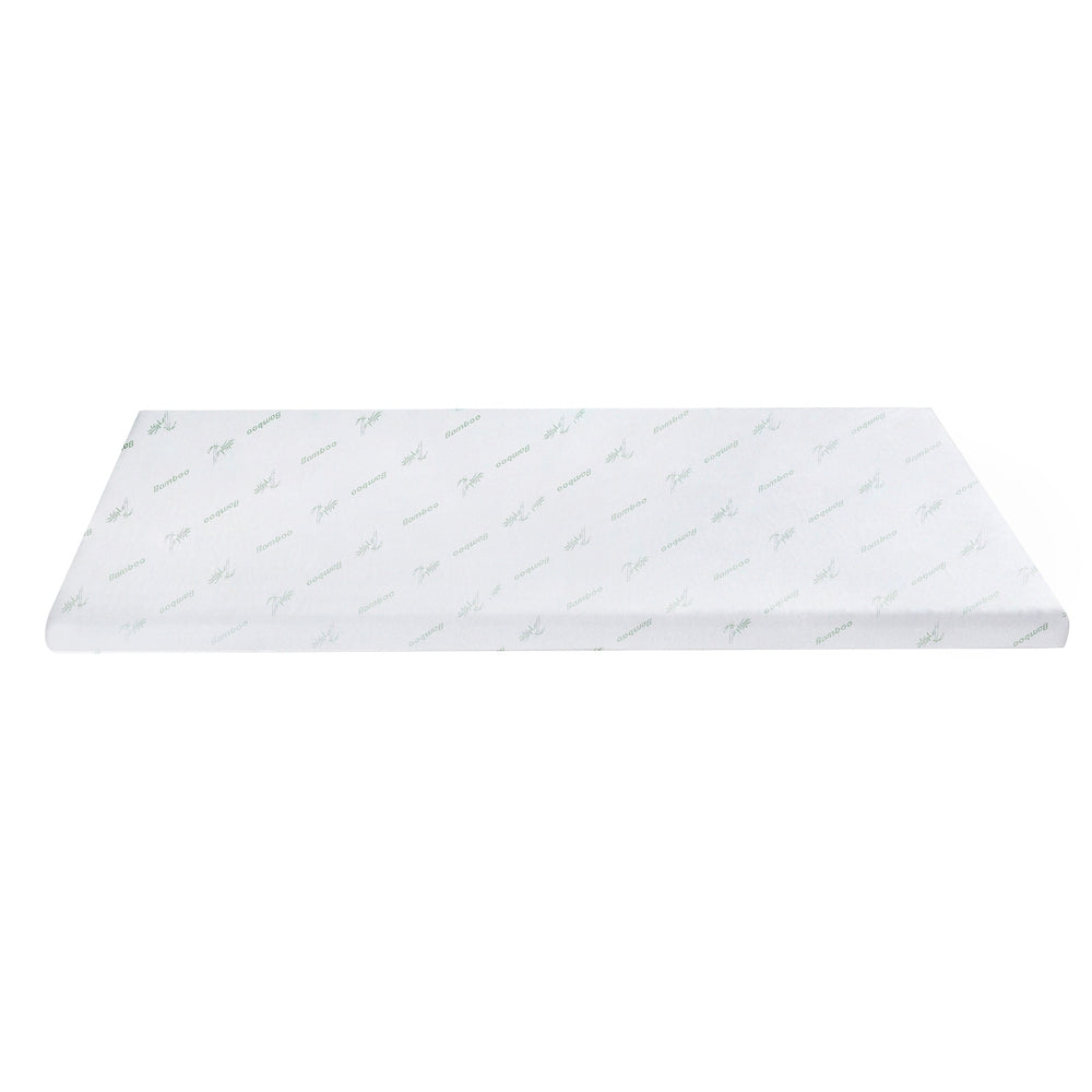 Giselle 8cm Memory Foam Mattress Topper Lavender Infused Bamboo Cover 7-Zone Double