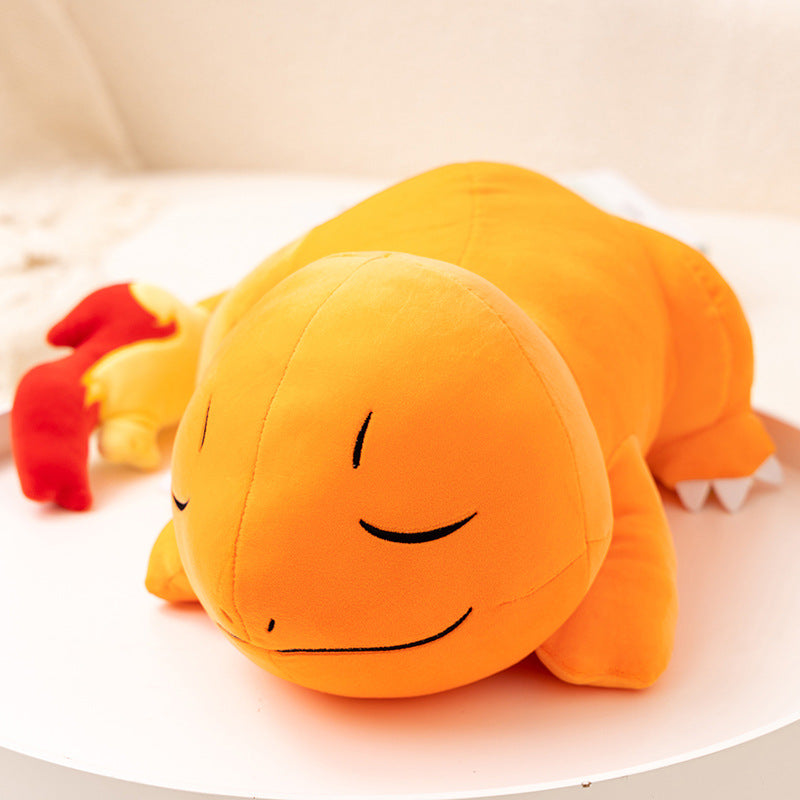 Pokemon Party Pikachu Charmander Plush Cartoon Sleeping Pikachu Series Toys Cute Sleeping Pillow Soft Hug Creative Doll Homdecor Stuffed Dolls Cartoon Animals Plush Toy For Kids In 3 Diffrent Sizes 35cm/45cm/60cm