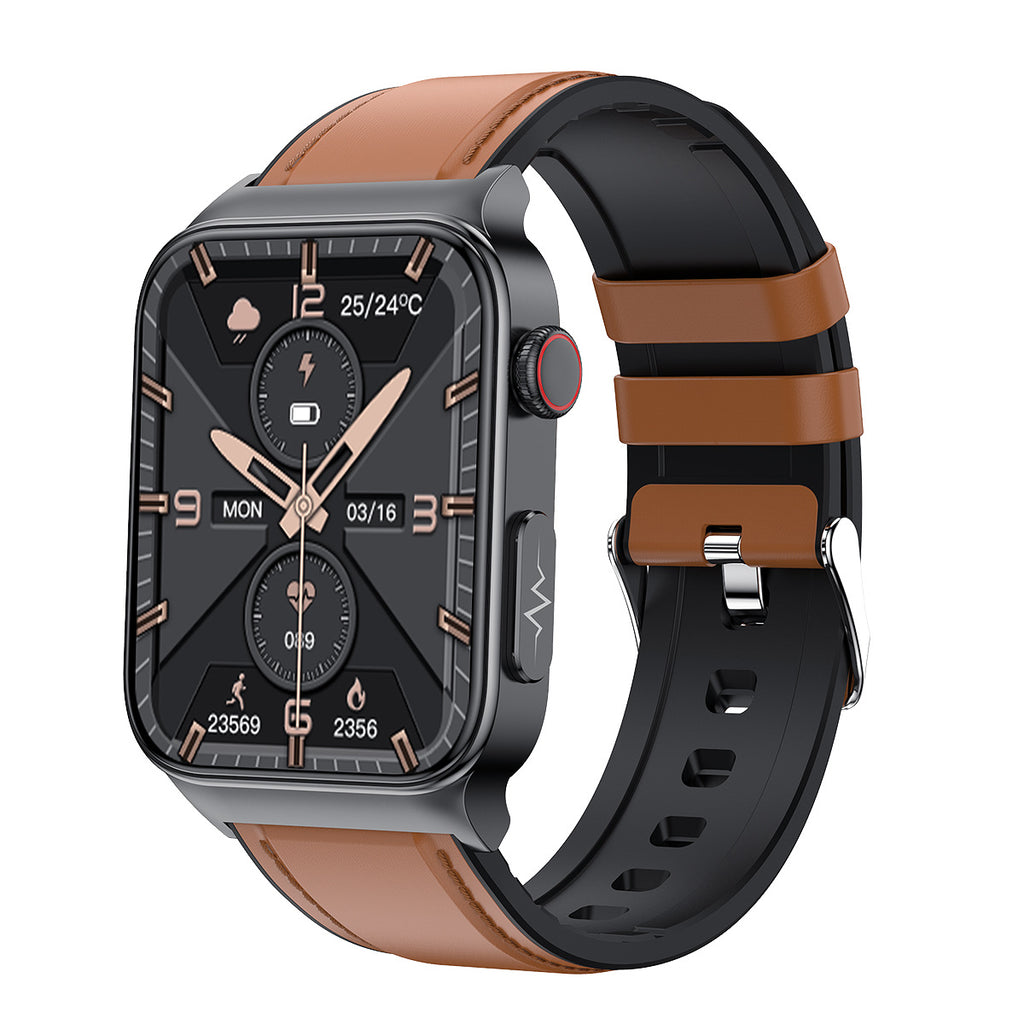 High-End ECG and Blood Sugar Monitoring Waterproof Sports Bluetooth Smart Watch Activity Fitness Tracker Pedometer SmartWatch For Men & Women