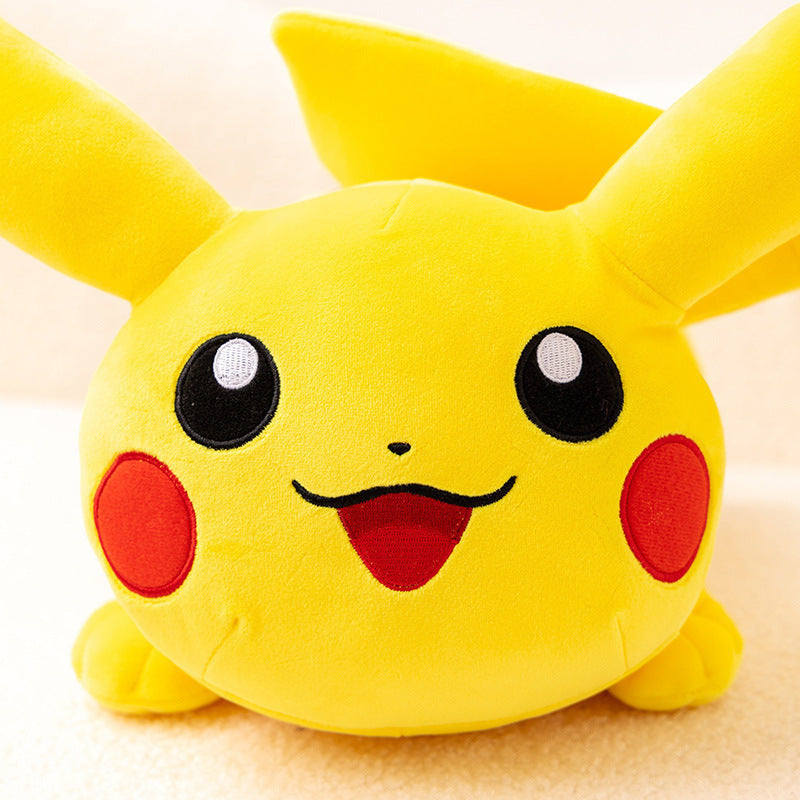 Pokemon Party Pikachu Charmander Plush Cartoon Sleeping Pikachu Series Toys Cute Sleeping Pillow Soft Hug Creative Doll Homdecor Stuffed Dolls Cartoon Animals Plush Toy For Kids In 3 Diffrent Sizes 35cm/45cm/60cm
