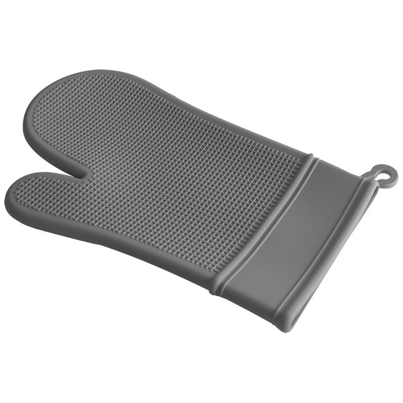 Soft Silicone  Microwave Oven Mitt Set, 7"x12" - Set of 2