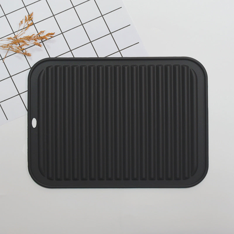 Soft Silicone Water Resistant Heat Insulation Mat Pot Holder Set, 9"x12"