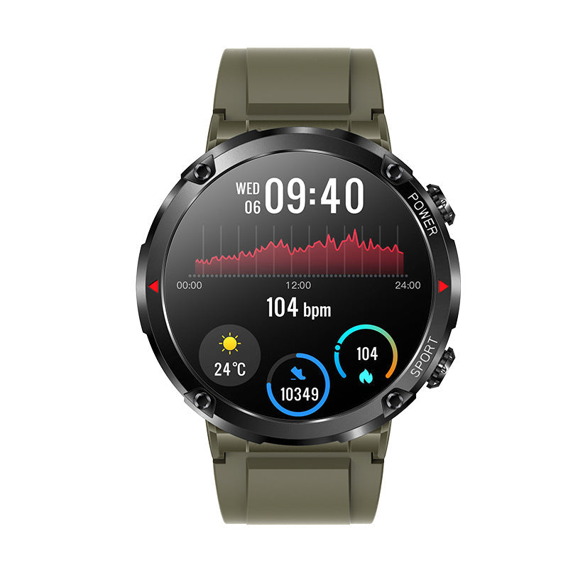 Bluetooth Smart Watch Fitness Activity Tracker Pedometer Heart Rate Blood Pressure oxygen & Sleep monitoring