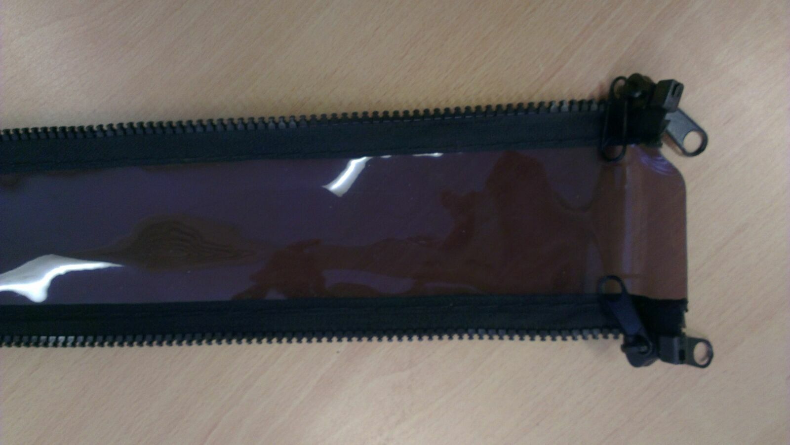 PVC Blind Tinted / Charcoal Joiner Zipper 10Cm Outdoor PATIO Cafe Blinds