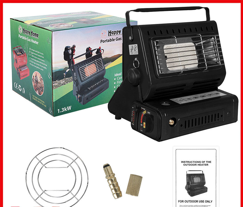 Portable Butane Gas Heater Camping Camp Tent Hiking Outdoor Camper Survival
