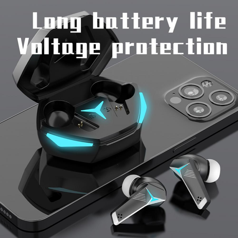 SonicStride-T33 Gaming Bluetooth Wireless Earbuds Earphones With Charging Case 9D & Surround Sound Stereo