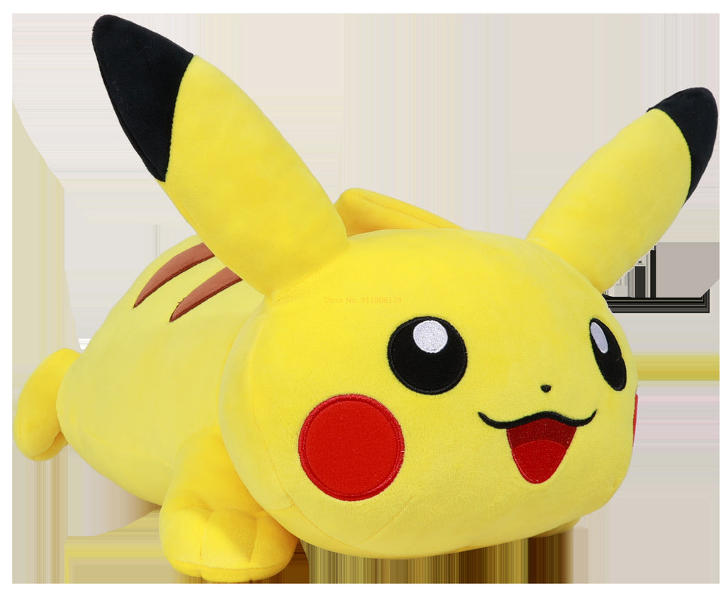 Pokemon Party Pikachu Charmander Plush Cartoon Sleeping Pikachu Series Toys Cute Sleeping Pillow Soft Hug Creative Doll Homdecor Stuffed Dolls Cartoon Animals Plush Toy For Kids In 3 Diffrent Sizes 35cm/45cm/60cm