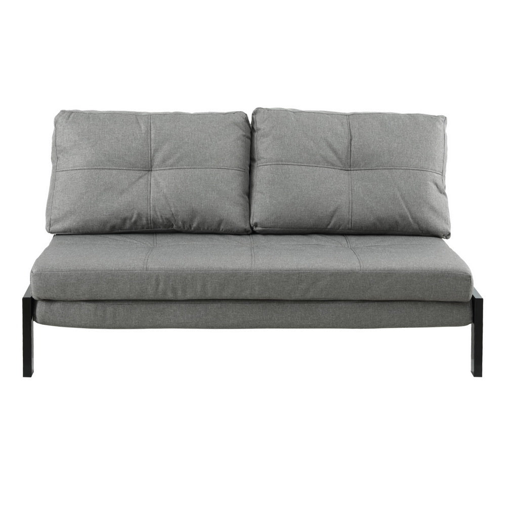 Artiss Sofa Bed 2 Seater Folding Convertible Couch Recliner Lounge Chair