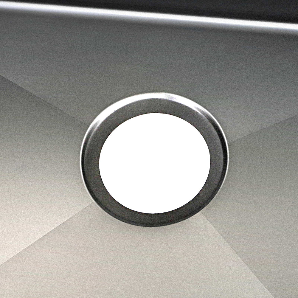 Cefito Kitchen Sink 77X45CM Stainless Steel Basin Double Bowl Black