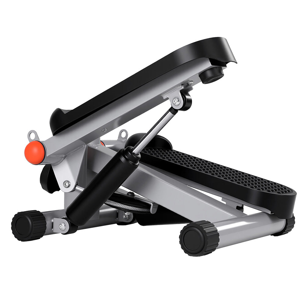 Everfit Mini Stepper with Resistance Rope Aerobic for Exercise Compact Home Workout Grey
