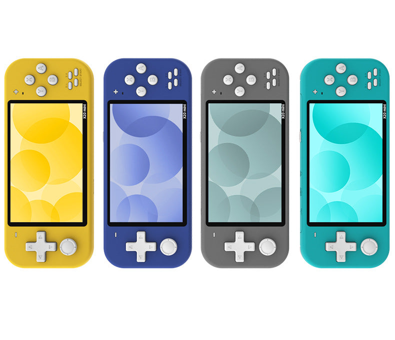 Portable Retro Pocket Game Console 4.3 Inch With Bult-In Games Kids Handheld Classic Video Game Console With 1000s Bult-in Games