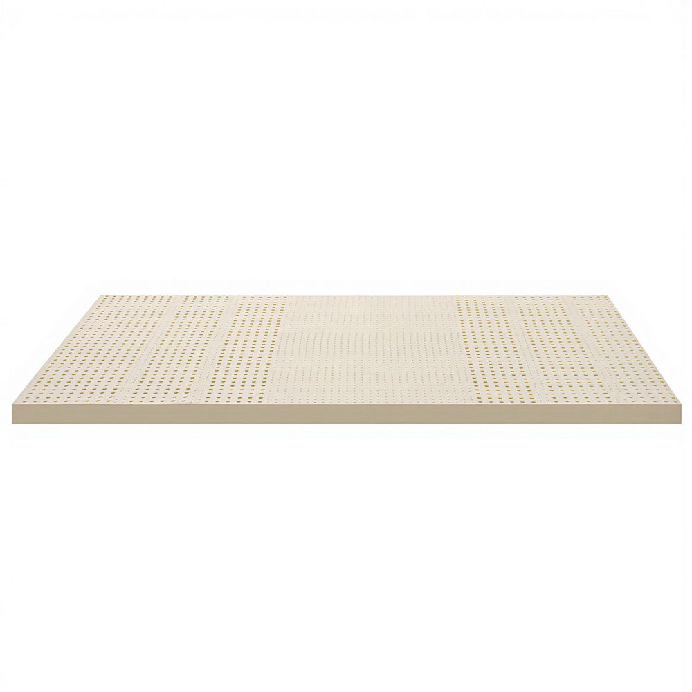 Giselle Bedding Latex Mattress Topper 7.5cm King Single