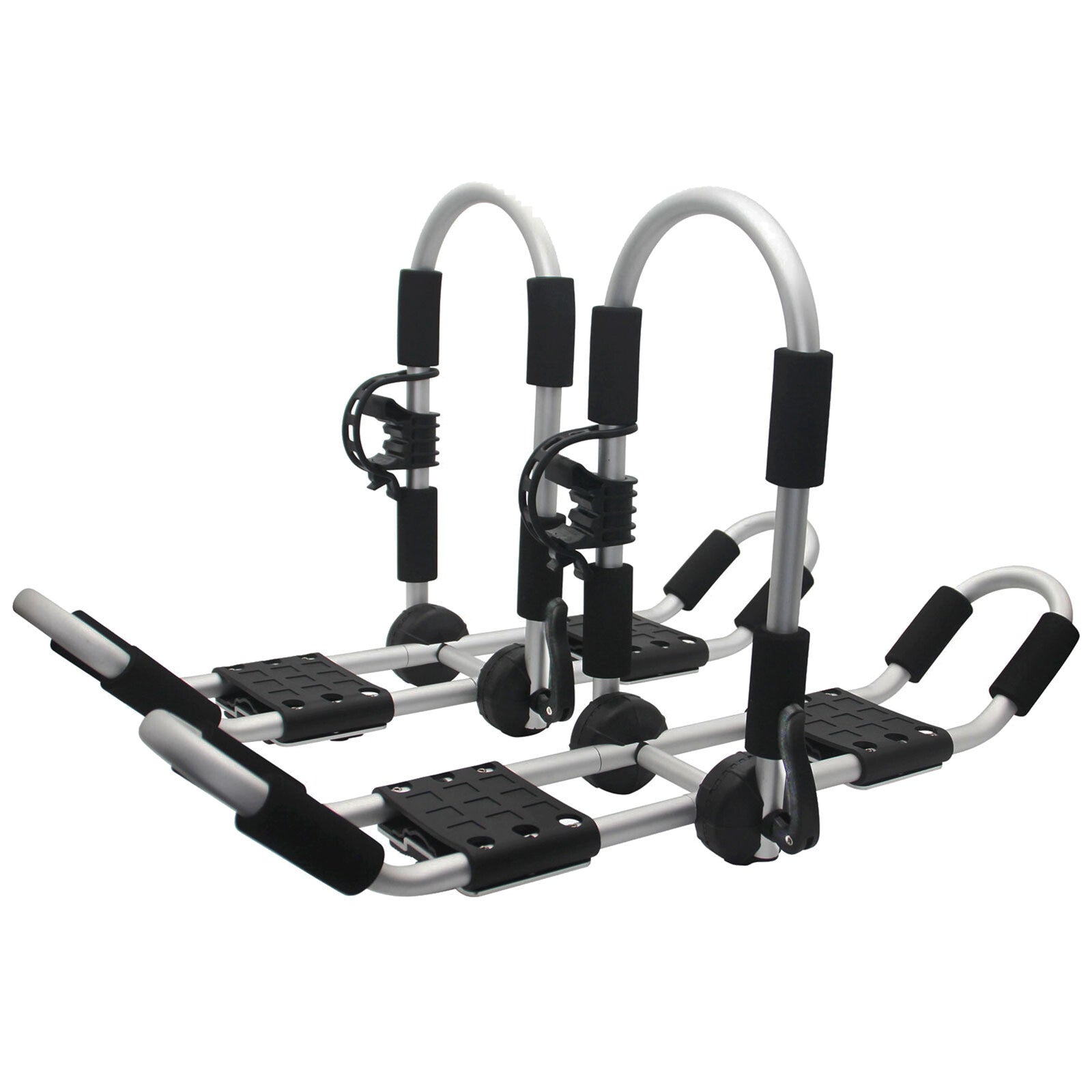Universal Kayak Carrier Canoe Surf Ski Roof Rack Aluminum 2 Bilateral Holders