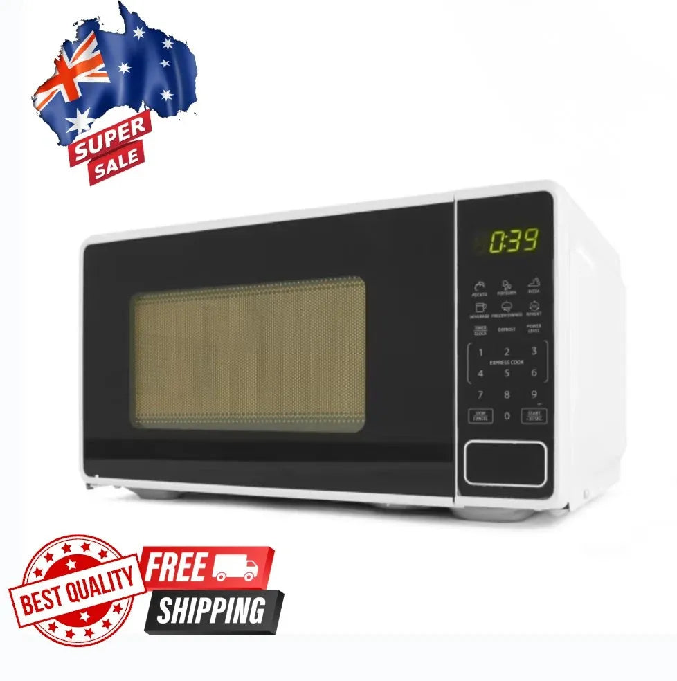 Microwave Oven 20L Electric 10 Power Levels 6 Auto Cooking Menu 1100w