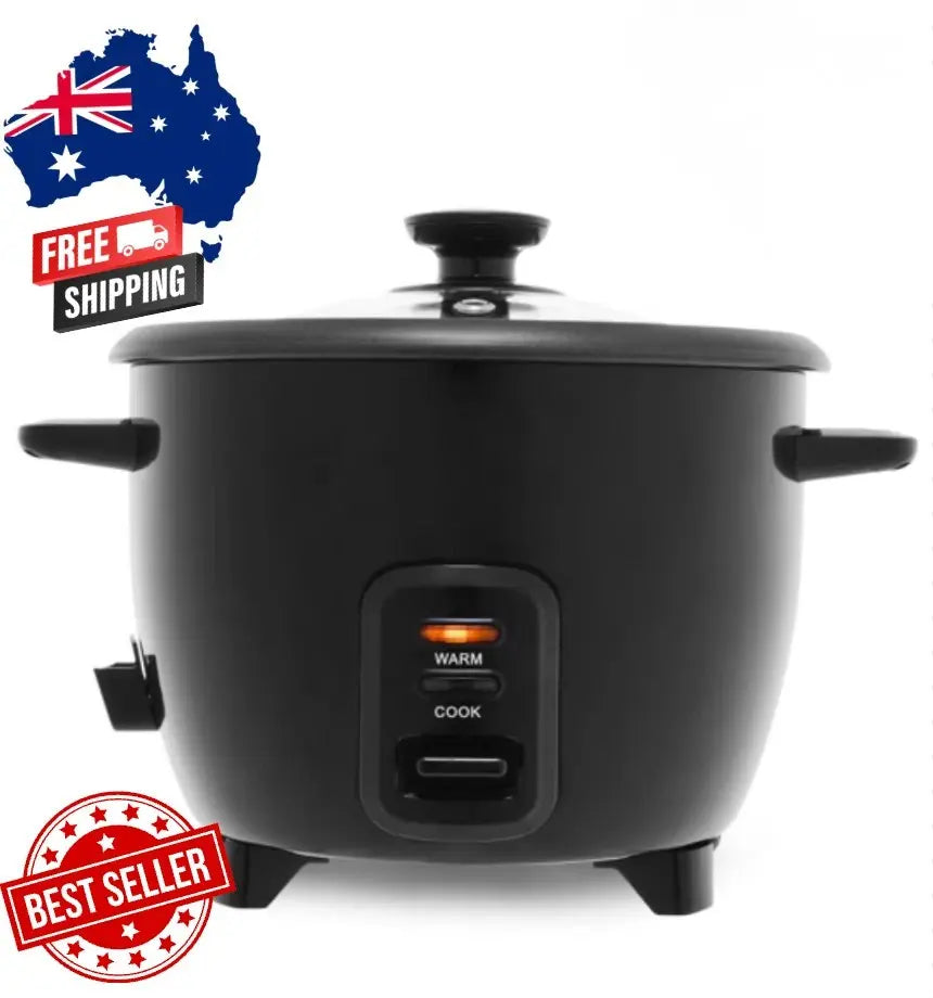 Rice Cooker 1L Electric Portable 5 Cup Non-stick Bowl