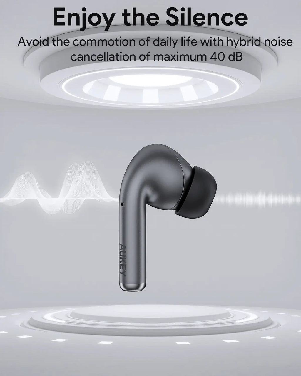 Aukey True Wireless Earbuds with Hybrid ANC BEYOND ANC PRO (EP-B1)