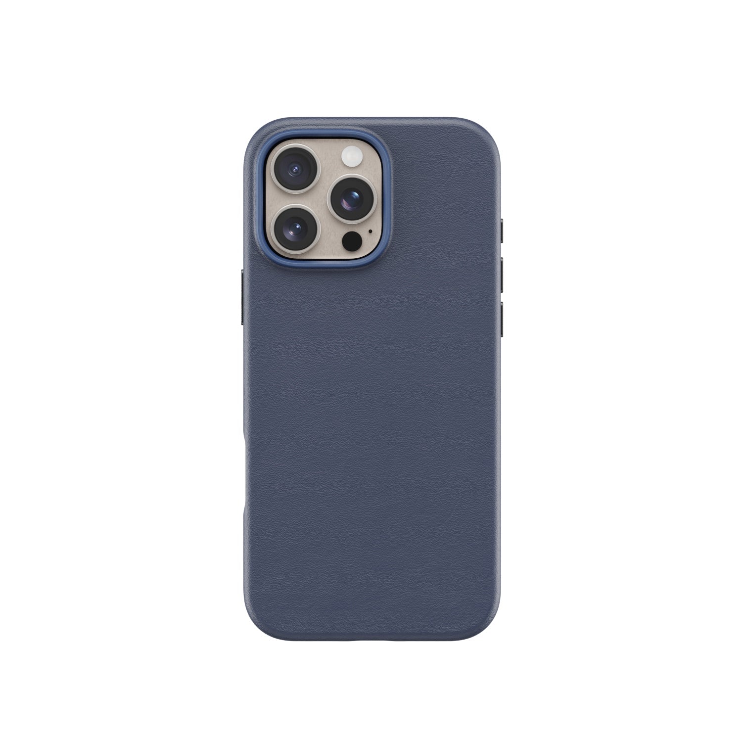 Lovefone Genuine Crafted Leather Case iPhone 13 Navy