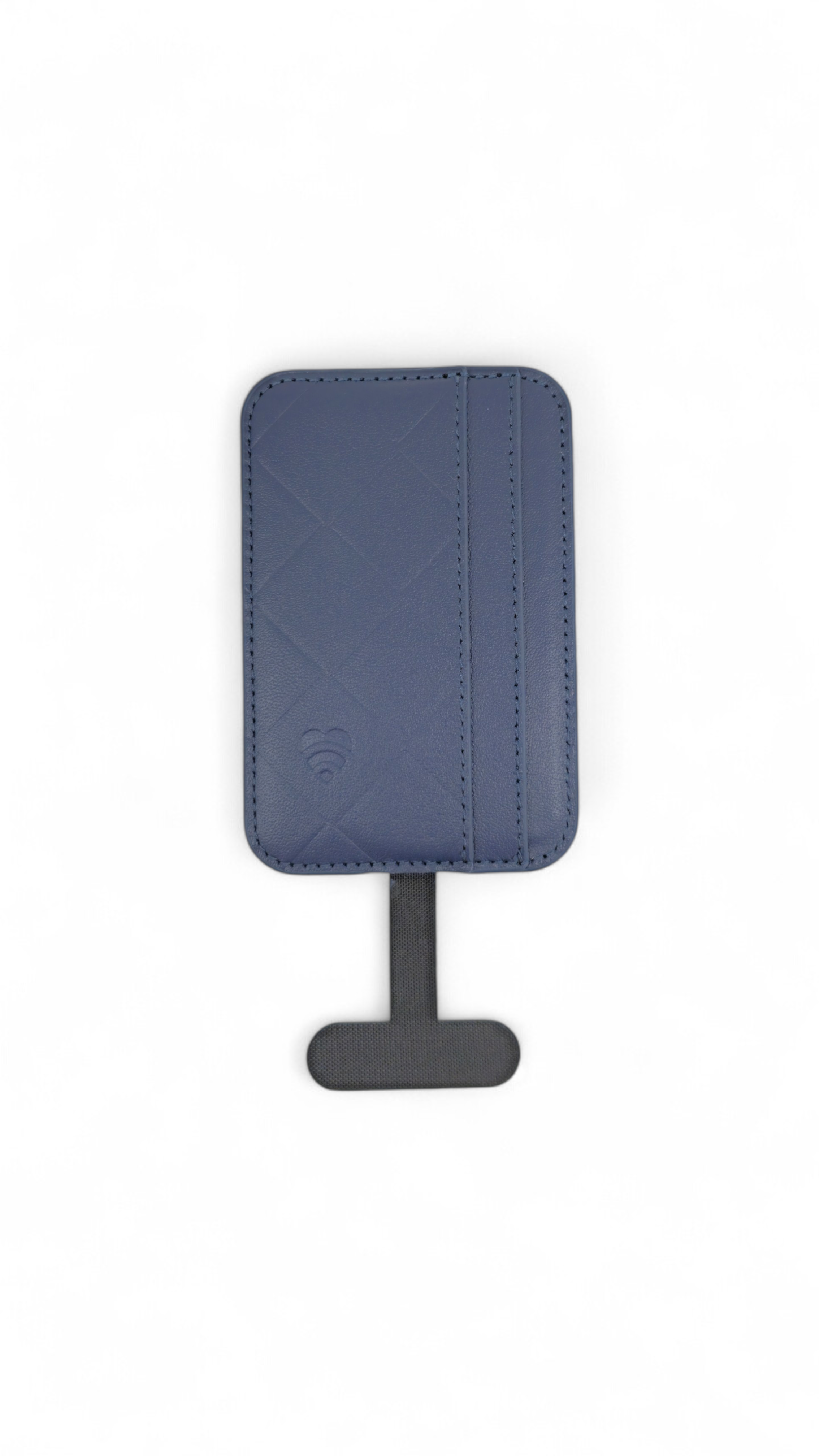 Lovefone Genuine Leather Weave Wallet with Magsafe - Navy