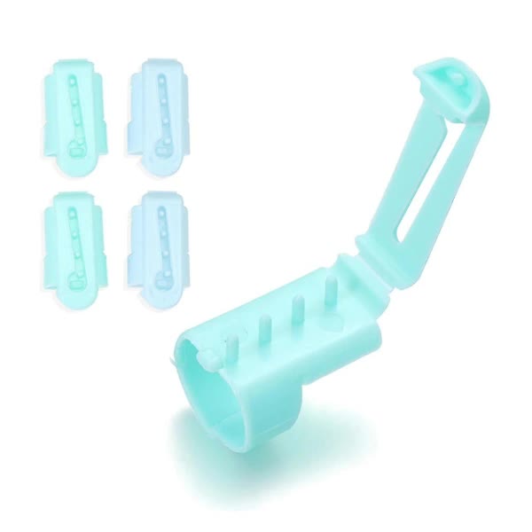 4pcs Plastic Yarn Guide Finger Holder Knitting Thimble Tool for Yarn Separation