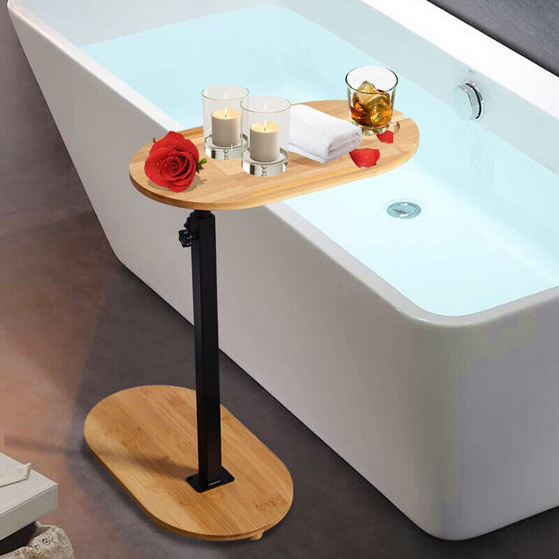 Sofa Side End Table 8.66W 14.17L Laptop Bed Desk