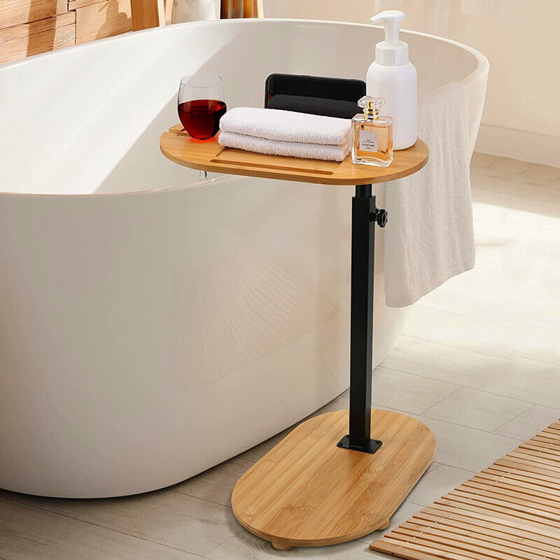Sofa Side End Table 8.66W 14.17L Laptop Bed Desk