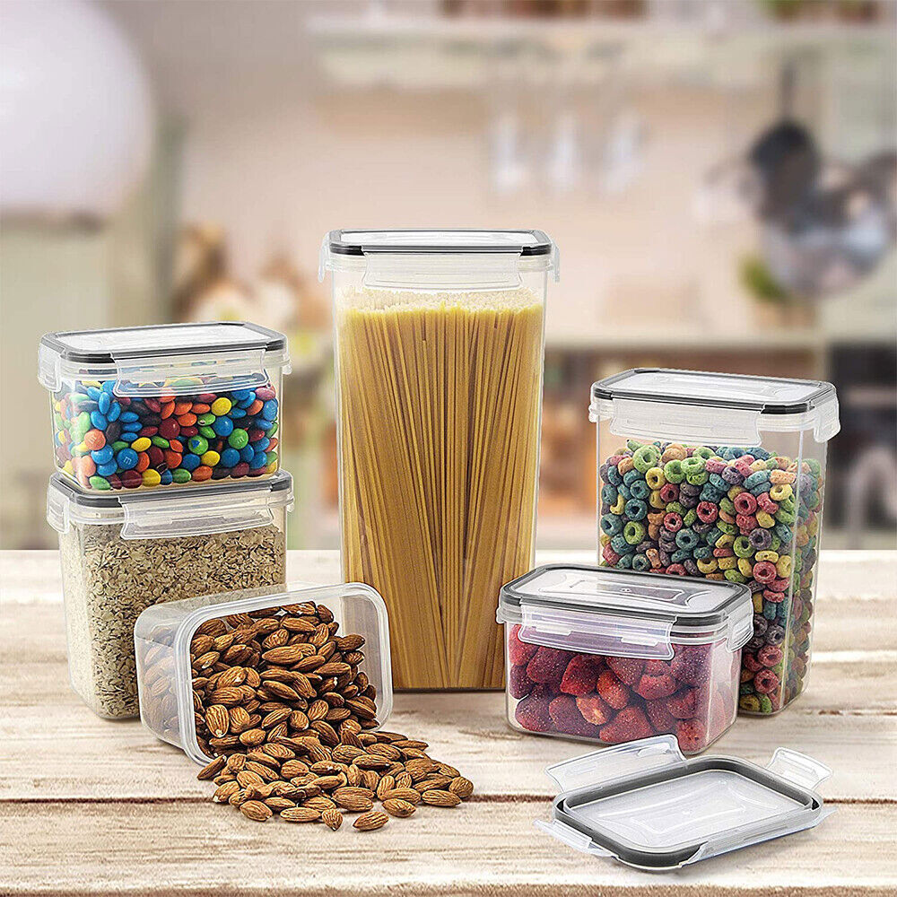 28-Piece Airtight Pantry Storage Containers with Lids for Kitchen Dry Food