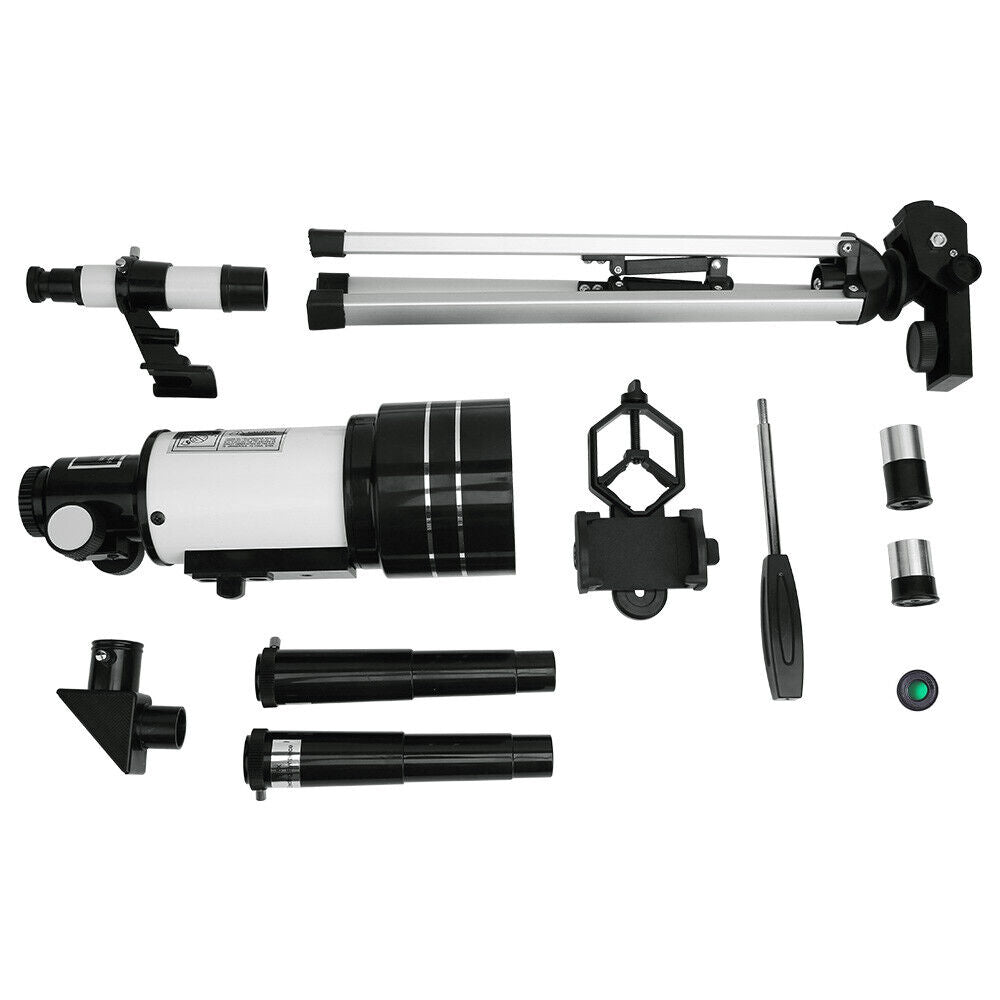 150x Zoom HD Digital Telescope 70mm Aperture Unmounted