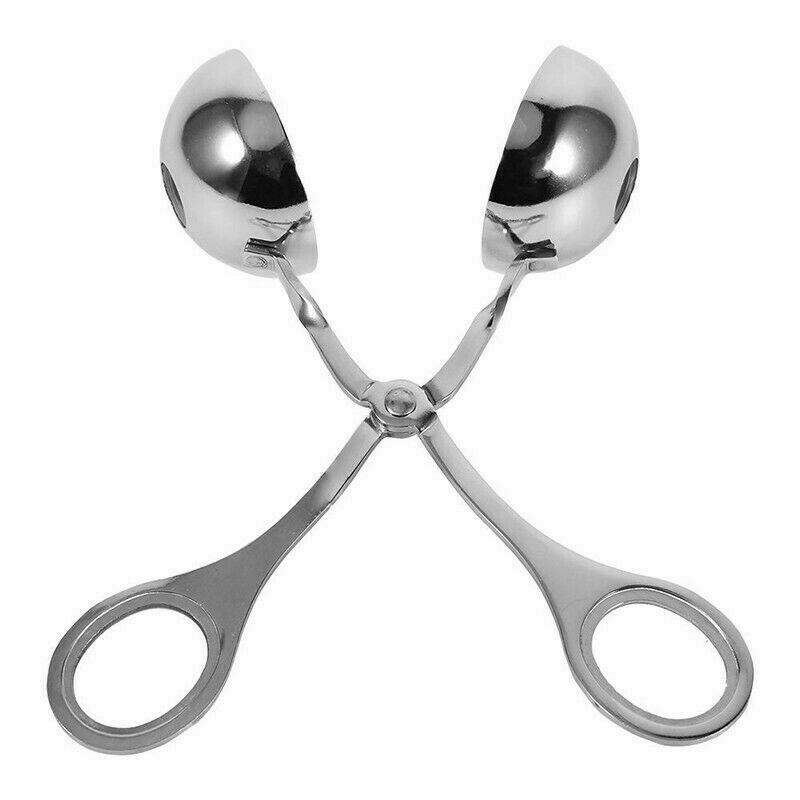 L Meatball Maker Spoon Kitchen Stick Utensil Baller Meat Stainless Steel AU