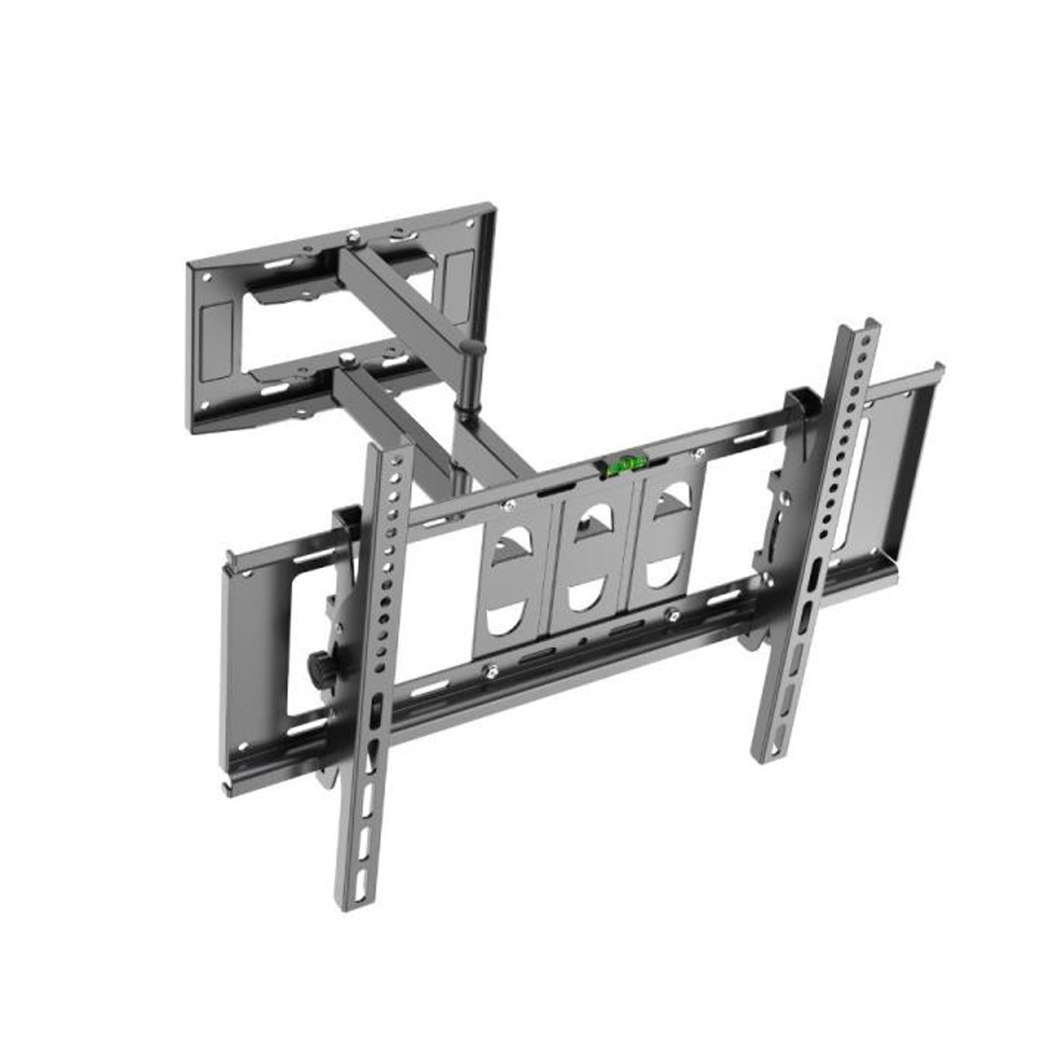 Full Motion Wall Mount TV Bracket Swivel & Tilt LED17 32 40 43 50 55 60 65 70 75 Double arm