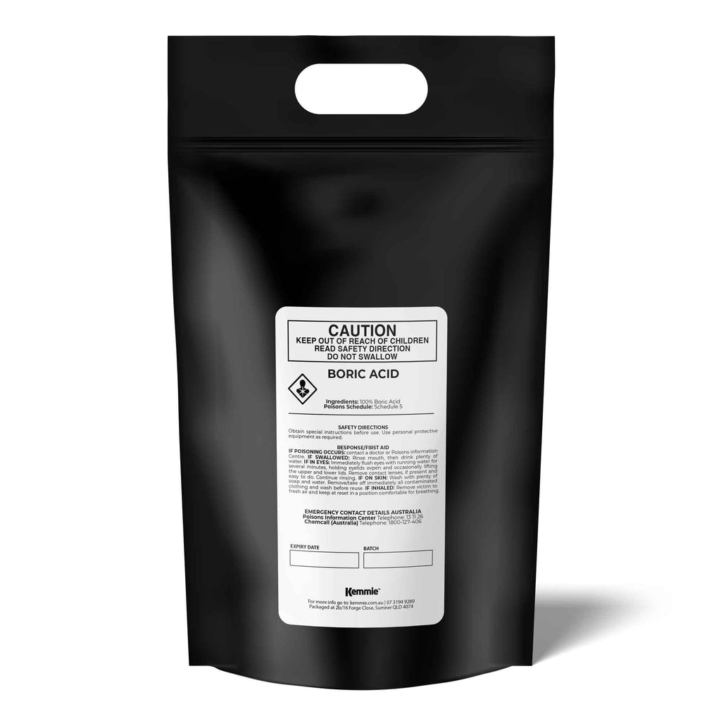 20Kg Boric Acid Powder 99.9% Pure - Soluble Orthoboric Acid H3BO3