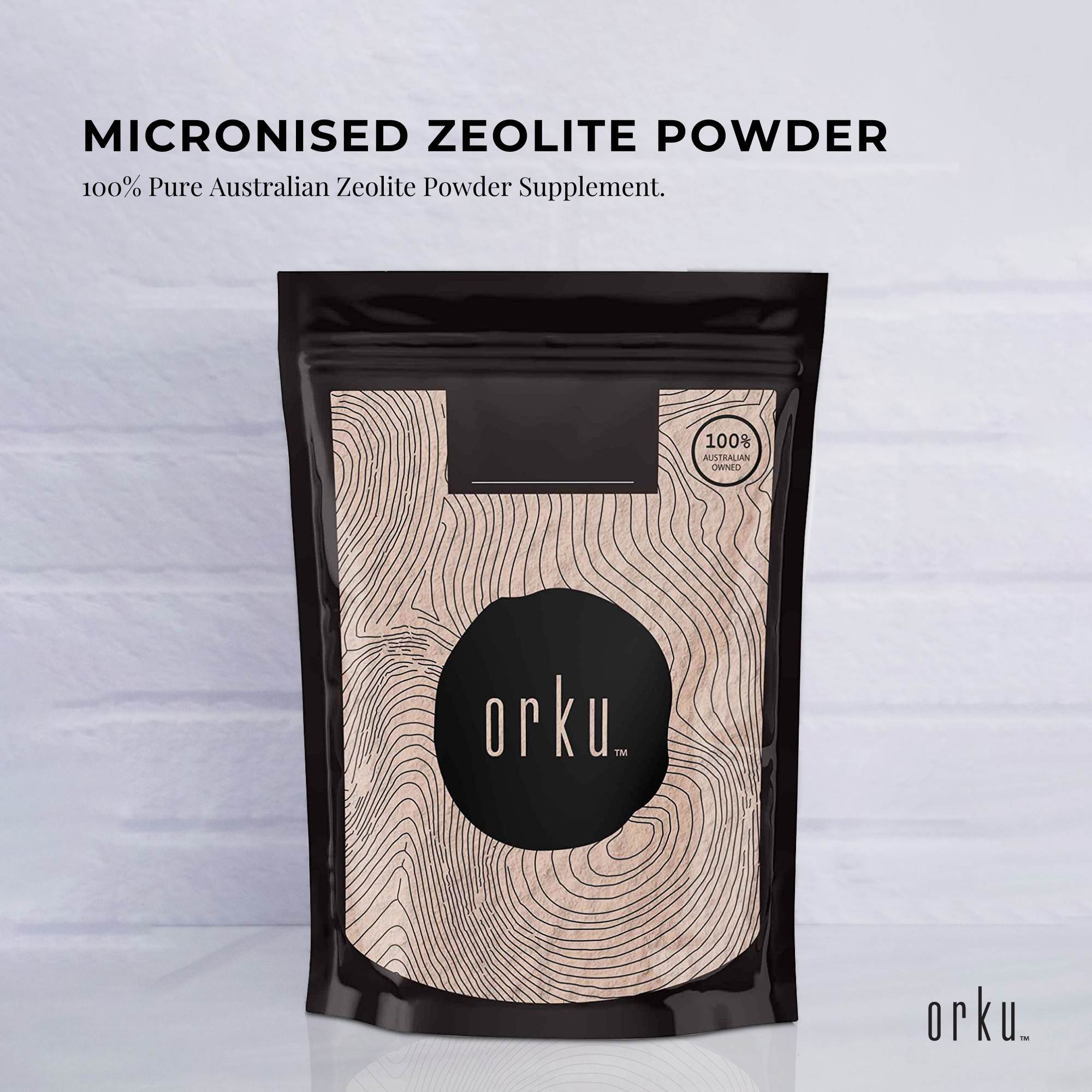 50g Pure Micronised Zeolite Powder Mineral - Micronized Volcamin Clinoptilolite