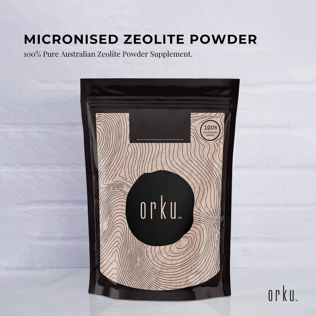 400g Pure Micronised Zeolite Powder Mineral - Micronized Volcamin