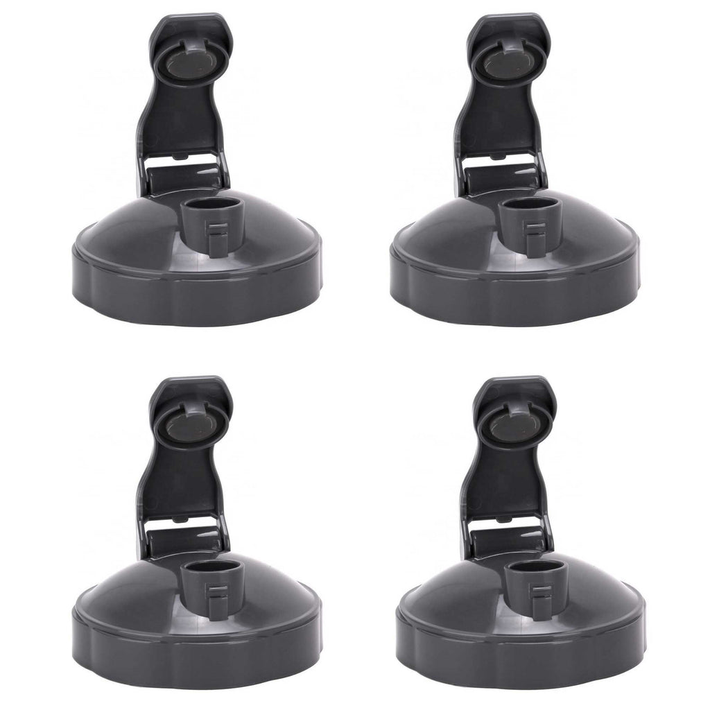 4x For Nutribullet Flip Top Fliptop Fresh Lid - Most 600 and 900 Model Nutri Cups
