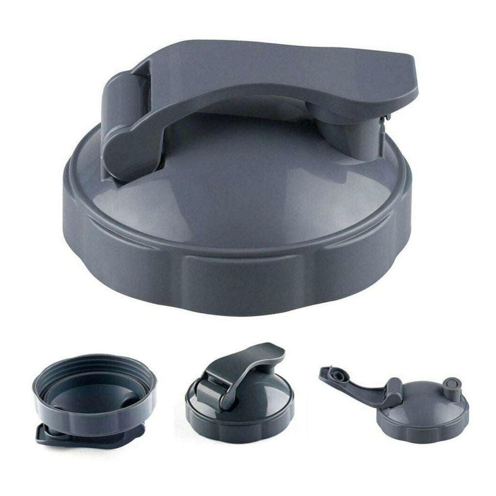 For Nutribullet Short Cup + Fliptop Lid + Grey Seal - For 900 and 600 Models