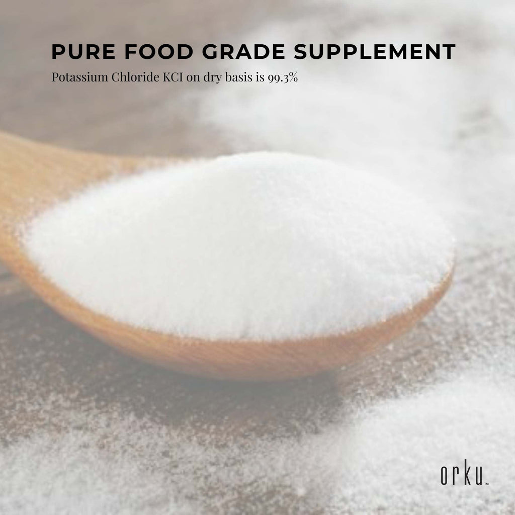 1.3Kg Potassium Chloride Powder Tub - Pure KCL E508 Food Grade Replacer