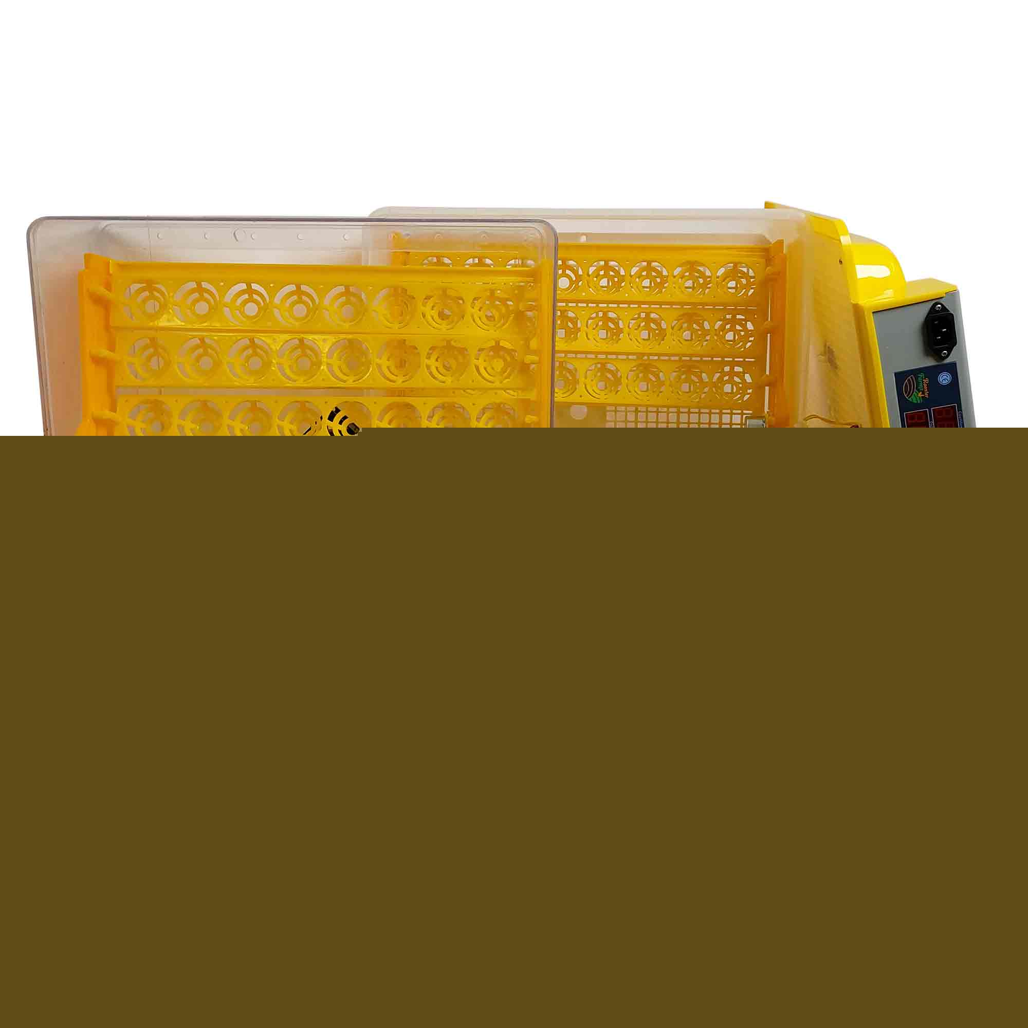 Rooster Farms Electric 96 Egg Incubator + Accessories for Chicken Quail Duck